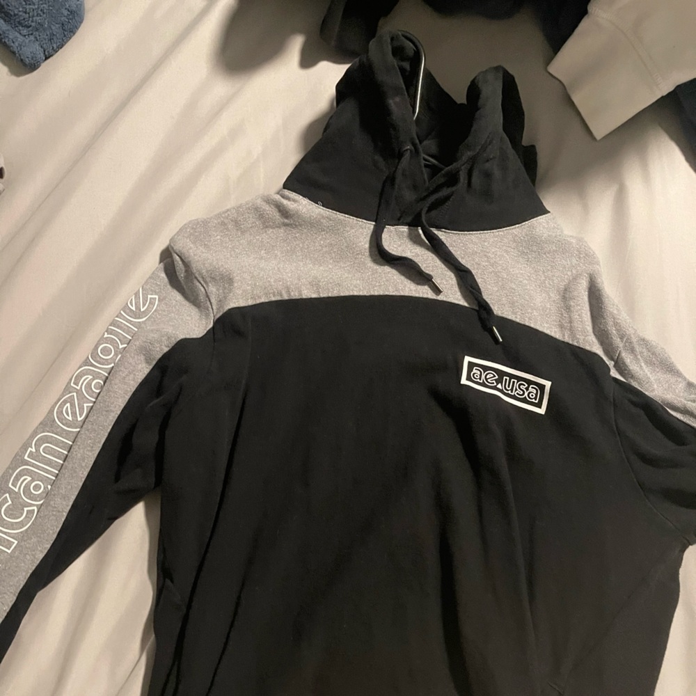 Black American Eagle Sweatshirt